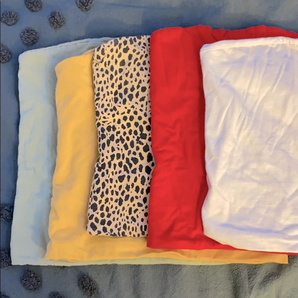 5 brandy melville tube tops